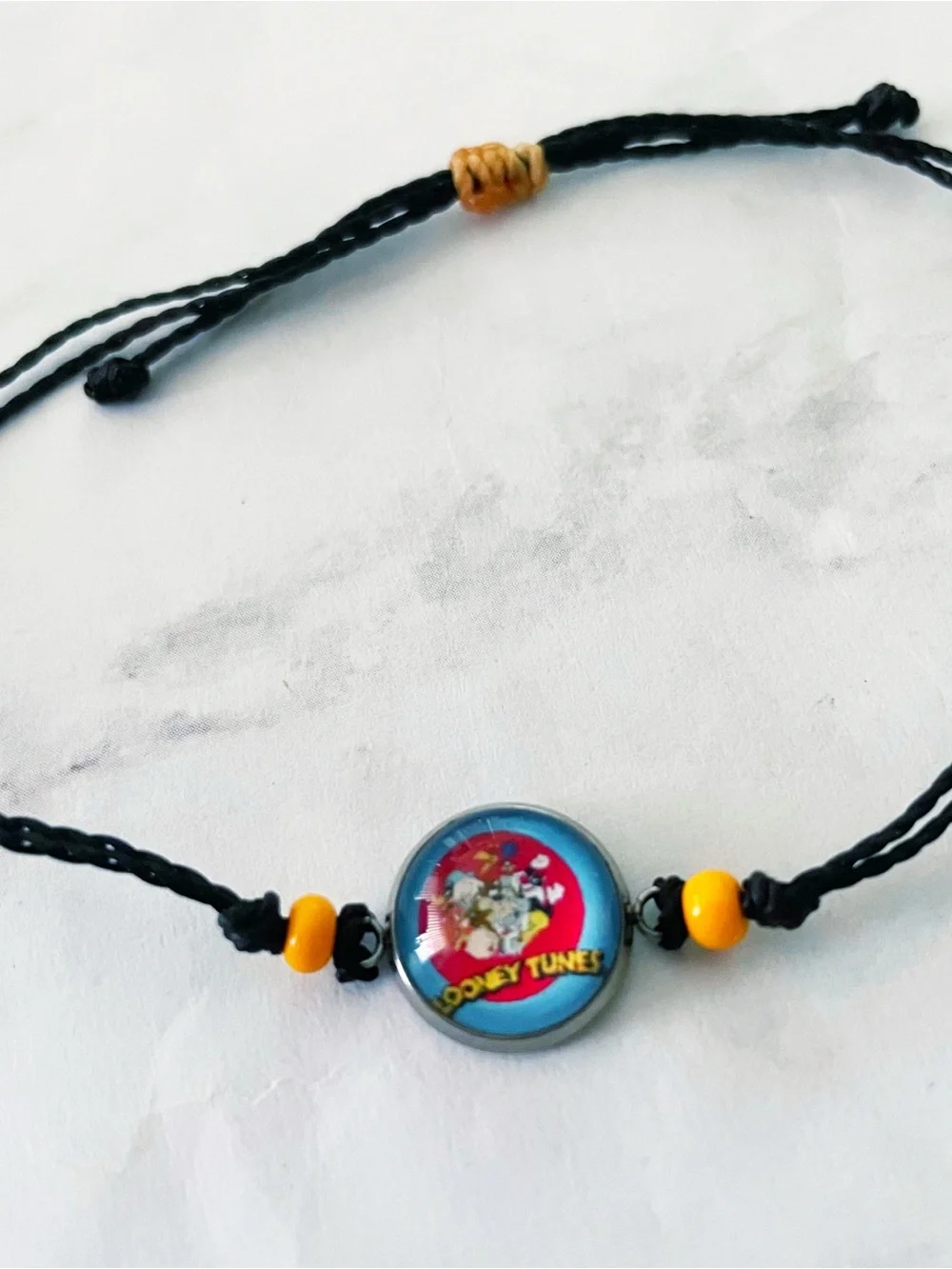 Looney Tunes Adjustable Waterproof Charm Bracelet